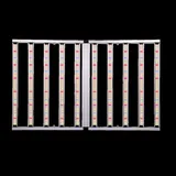 Foldable LED Bar Grow Light Series – 400W to 1500W - Dark background studio shot of folded led bar fixture